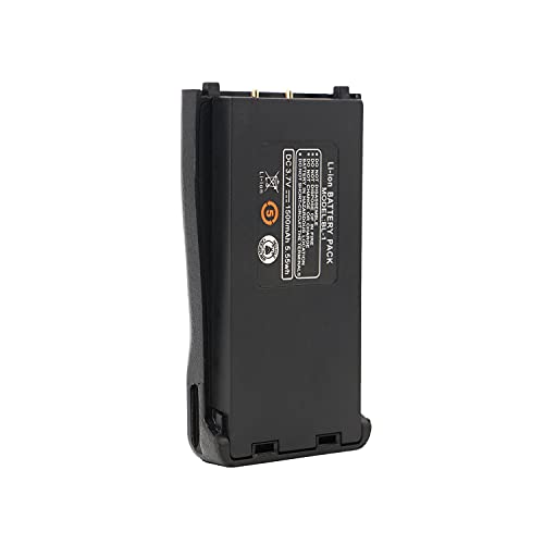 Image of Rechargeable Walkie Talkies Battery Pack Replacement with Case - Original 1500 mAh Li-ion Battery for Baofeng BF-888S, Arcshell AR-5, Pxton PX-888S Walkie Talkie (4 Pack)