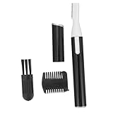 Didiseaon 2 Juegos Recortador De Cejas Peine Eléctrico Para Cejas Moldeador De Cejas Recargable Afeitadora Eléctrica Kit De Cuidado De Cejas Tubo De Aluminio Perder Removedor De Pelo Afeitar