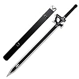 OTBKNB, Sword Art Online-SAO-Kirito/Kirigaya Kazuto Espada de madera COS Modelo de arma utilería para los amantes anime, Cosplay personaje anime japanese juego decorativo juguetes Katanas, 104cm