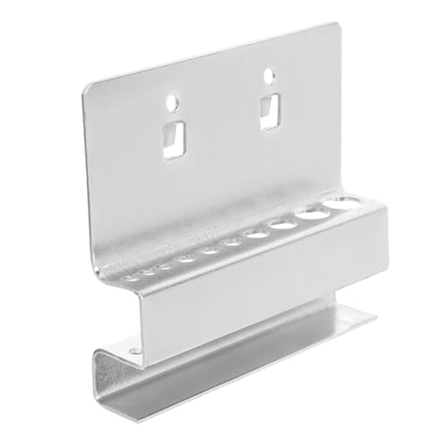 Garneck Pegboard Desk Organizer Steel Tool Holder Key Rack Easy Install Tool Wall Mount