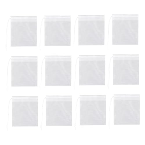 TOYMYTOY 使い捨て製巾着茶包袋 紐付きティーフィルター お茶 漢方 スパイス用 空袋