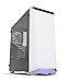 Phanteks PH-EC416PTG_WT Eclipse P400 Steel ATX Mid Tower Case Glacier White, Tempered Glass Edition Cases