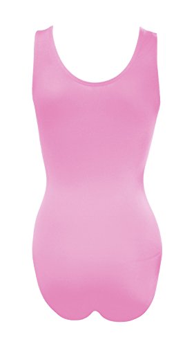 Sookie Active Basic Tank Leotard (LIGHT PINK, Ladies Medium) - Thumbnail 3