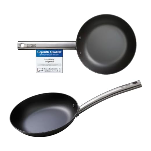 Skottsberg Koekenpan Carbon Steel 20 cm Plaatstaal