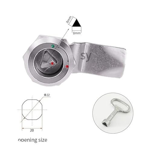Cylindre MS705 inox 304 premium pour trappe technique et mobilier urbain
