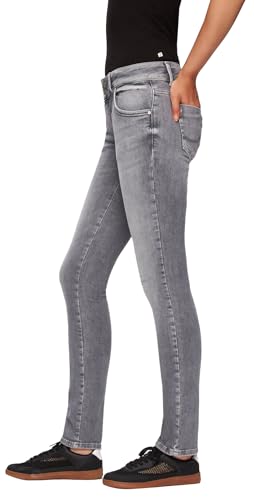 LTB Jeans Molly 200 - Slim Low Rise Basic-5-Pocket Light Wash szare z mieszanki bawełny - rozmiar W26L32, szary, 26W / 32L