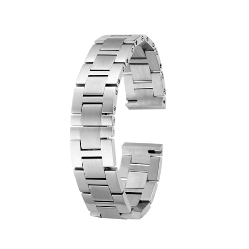 Bracelet à dégagement rapide 17,5 mm étanche en acier pour Santos-Dumont