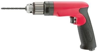 Pistol Grip Drills - 3/8" air drill 60hp 2600rpm pistol grip non-rev.
