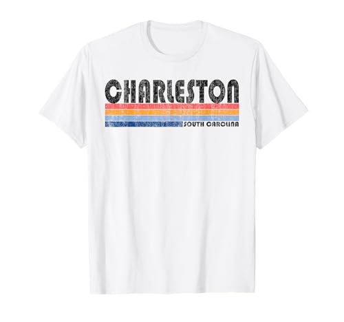 Vintage 1980s Style Charleston, SC T-Shirt