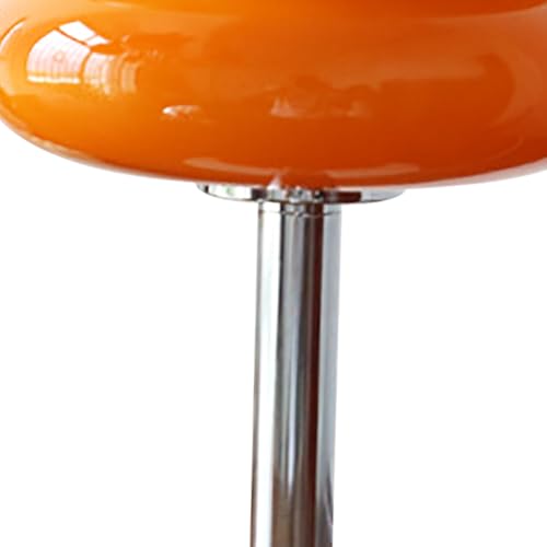 Garosa Nachttischlampe, 3-Fach Dimmbar, Touch-Lampe mit USB-Ladeanschlüssen, Tragbare LED-Nachtlichtlampe für Restaurant, Wohnzimmer und Schreibtisch (ORANGE)