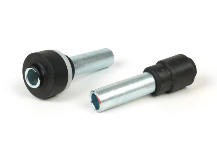Coppia silent block motore -BGM PRO- adatto per Vespa PX80, PX125, PX150, Sprint150 (VLB1T), TS125 (VNL3T), GT125 (VNL2T), GTR125 (VNL2T), Super, GL150 (VLA1T), VNA, VNB, VBA, VBB