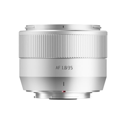 TTArtisan AF 35mm F1.8 II シルバー APS-C オートフォーカス 広角レンズ Fuji Xマウントカメラ X-A1 X-A10 X-A2 X-A3 X-A7 X-T1 X-T10 X-T2 X-T20 X-T3 X-T4 X-T1