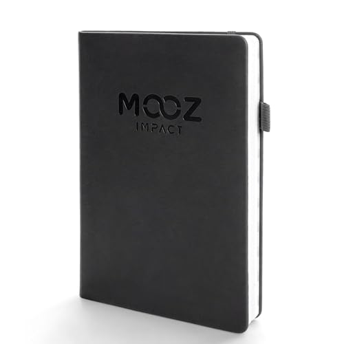 MoozBook Structured Reading Companion – Personal Development Notebook & Idea