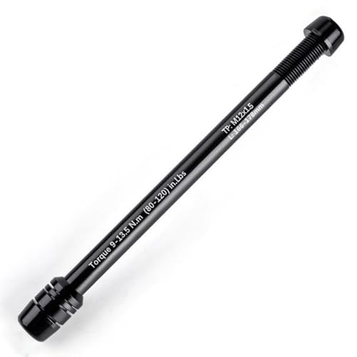 Brocheta eje pasante 12mm Jorzer: fija tu bici con total seguridad en el rodillo