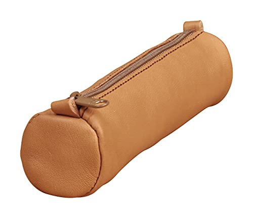 クレールフォンテーヌ アージュバッグ ラウンド ペンシルケース スモール ブラウン cf77018