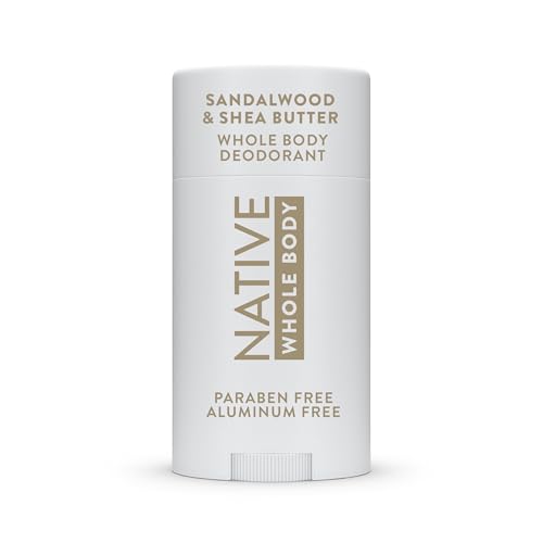 Native | Sandalwood & Shea Butter| Sensitive |Whole Body |Deodorant| 2.4 oz