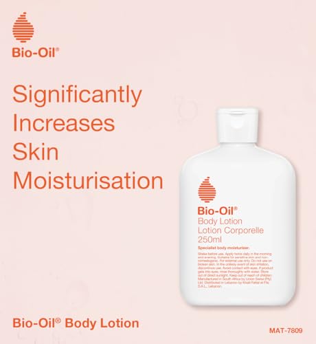 Bio Oil Body Lotion (250ml) - Ultra Light Skin Care Moisturising Lotion For Dry Skin - Non-Greasy Daily Moisturiser With Oil-In-Water Technology - Hydrates & Replenishes Dry Skin