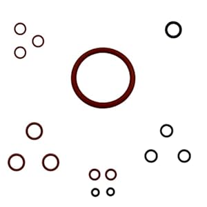 Care Kit Maintenance Kit Cleaning Kit Replacement Parts Accessories for Philips Saeco Xelsis Picobarista Fully Automatic Coffee Machine 1200 2200 2300 3200 3300 4300 4400 5400 Series - O-Ring Seals