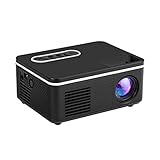 Interfaccia ricca: questo videoproiettore compatto è dotato di più porte di facile utilizzo, tra cui USB, scheda di memoria micro, interfacce audio e AV.Supporta la chiavetta Fire TV.Collegati allo smartphone.