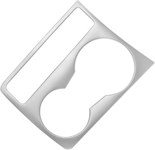 Moldura de la consola central de coche A4 B8 2008-2015 y adhesivo para panel portavasos