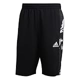 adidas, Essentials Brandlove Woven, Kurze Hose, Schwarz-Weiss, XL, Mann
