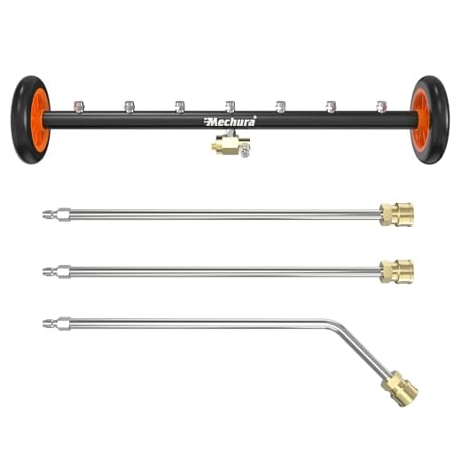 Mechura 24-Inch Undercarriage Pressure Washer Attachment