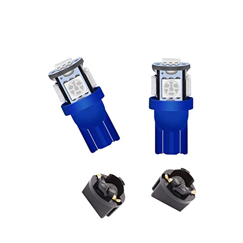 Bombilla LED MOAEWN T10 Azul Pack 10 miniatura 2