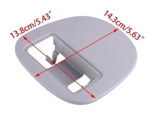Lámpara de techo para coche C2 9625049077 luz interior con panel de lectura gris 4