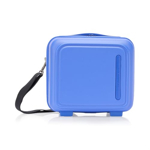 Trousse de beauté LOGODUCK + bleu électrique imperméable pour éviter les fuites de flacons