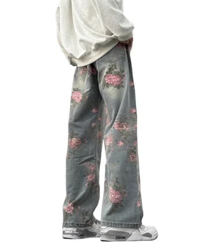 Y2K Baggy Jeans – Unisex Fashion Trends Jean, Straight Leg Streetwear