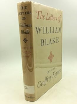 Hardcover THE LETTER OF WILLIAM BLAKE [Unknown] Book