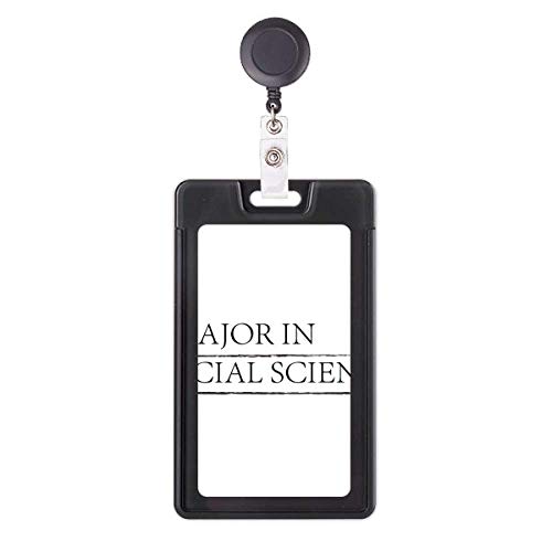 Porte-badge rétractable Social Science idéal pour le campus et le bureau