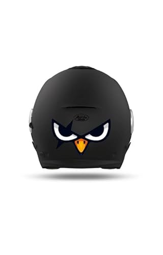 Bookamaze Vinyl Owl Eye Sticker For Helmet – The Stickers, Self Adhesive