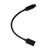 DUZEPA IEEE 1394-Kabel, 6-polige Buchse auf 9-poligen Stecker, Firewire 400 auf 800, Adapter, 20 cm, 1394 1394b, Hochgeschwindigkeitsdatenübertragung