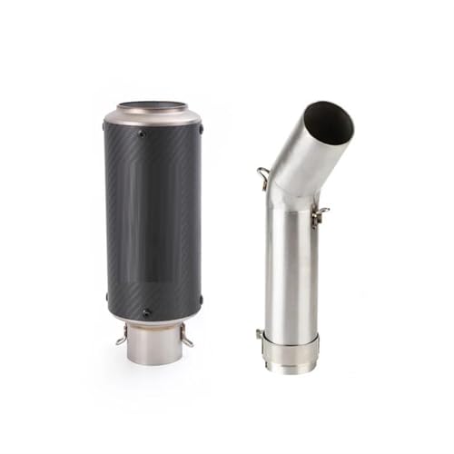 Sistema de escape para Suzuki GSXR 600 2006-2007 con tubo de enlace medio y silenciador