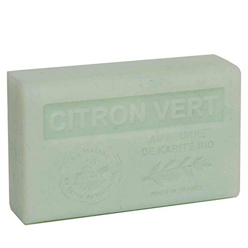 French Soap With Shea Butter - Maison du Savon - Lime 125g