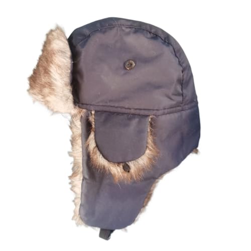 Chapeau trappeur aviateur hiver pour homme et femme avec rabats de protection oreilles