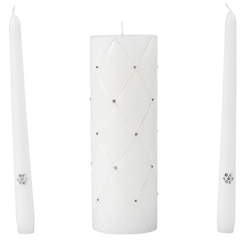 Wilton Graceful Wedding Day Collection Unity Candle and Taper Candles Set