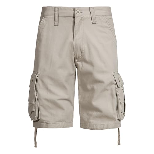Bermudas femme confortable : short d'été élégant taille haute à poches