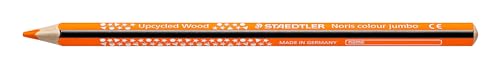 Crayons de couleur orange STAEDTLER pour éviter la fatigue de la main et les mines brisées
