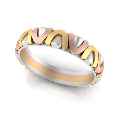 18KT (750) Rose Gold Ring For Men