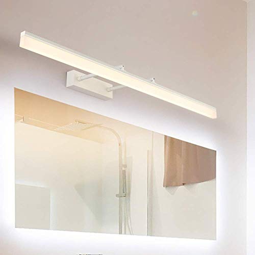 Applique murale LED blanche orientable pour miroir de bain - 6