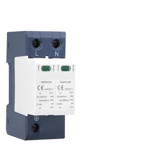 Dispositif de parafoudre AC SPD 40KA avec protection thermique intégrée pour réseau 4P 385V