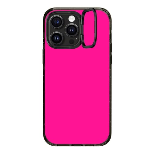 Coque iPhone 15 Pro Max CASETiFY rose fluo avec anneau - 4