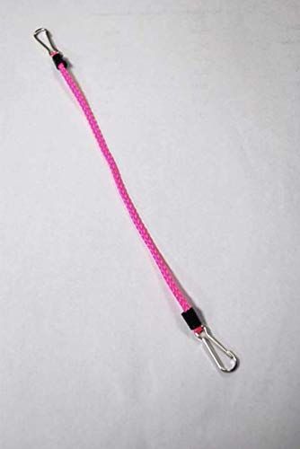 Smitty | ACS-501 | Pink | 9" Double Clip Lanyard | Referee Officials Choice