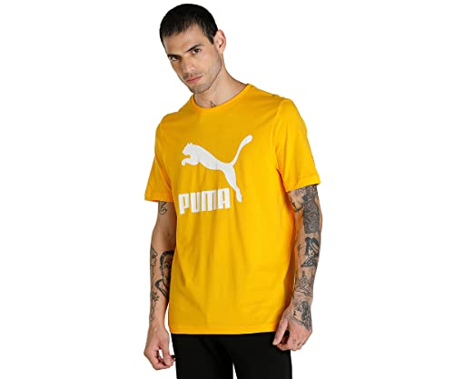 Image of Puma Men Cotton Regular Fit T-Shirt