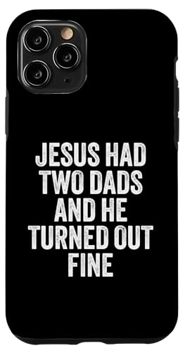 Jesus Had Two Dads Trans Visibility Day Easter Christmas �X�}�z�P�[�X iPhone 11 Pro �p