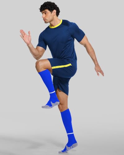 Image of APTESOL Knee High Sport Soccer Baseball Socks for Youth Boys Girls (1 /3 /5 Pairs)