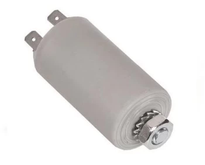 Condensatore Di Avviamento Universale 10 UF 450VAC | 4 Pin, 50/60Hz, Per Lavatrici, Pompe E Compressori