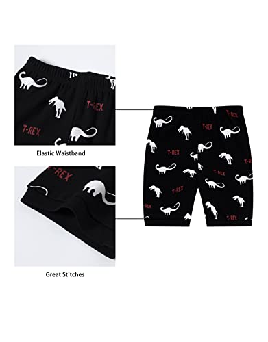 Image of KikizYe Boys Short Sleeve Pajamas Kids Summer Pjs Children Pajamas